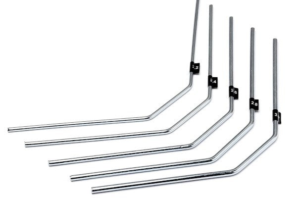 HPI 68191 - SWAY BAR SET (2.2,2.4,2.6,2.8,3.0MM/ LONG)