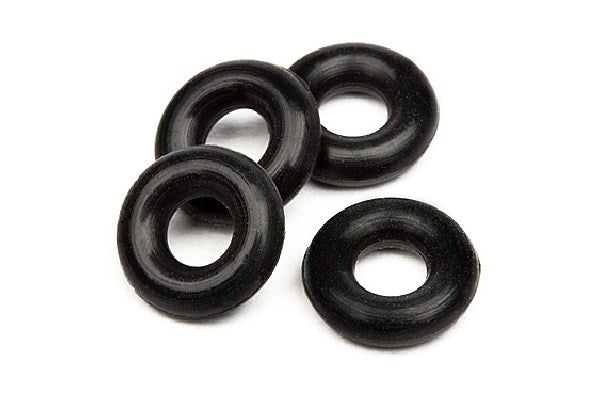 HPI A046 - O-RING P-3 (BLACK /4PCS)