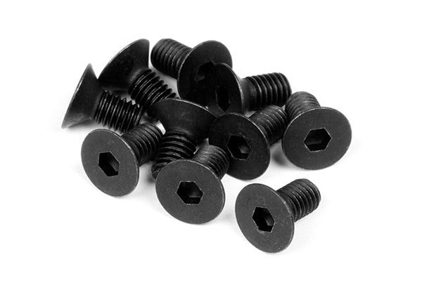HPI Z081 - FLAT HEAD SCREW M3X6MM (HEX SOCKET/10PCS)