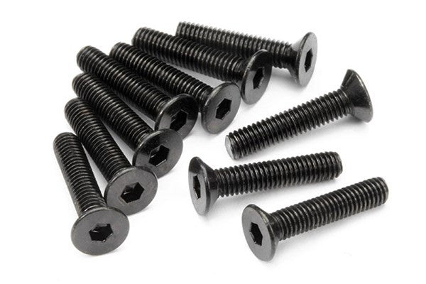 HPI Z085 - FLAT HEAD SCREW M3X15MM (HEX SOCKET/10PCS)