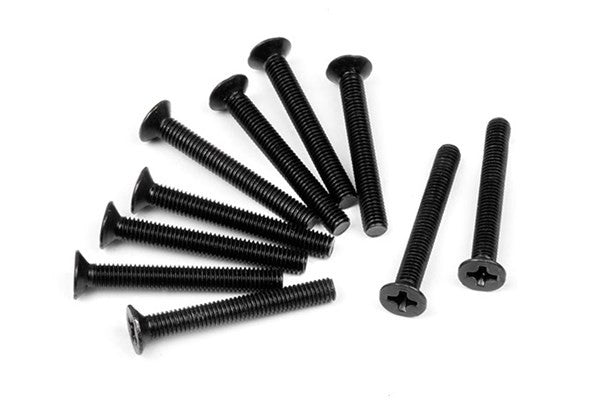 HPI Z348 - FLATHEAD SCREW M3X24MM (10PCS)