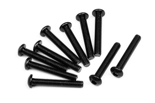 HPI Z357 - BUTTON HEAD SCREW M3X20MM (10PCS)