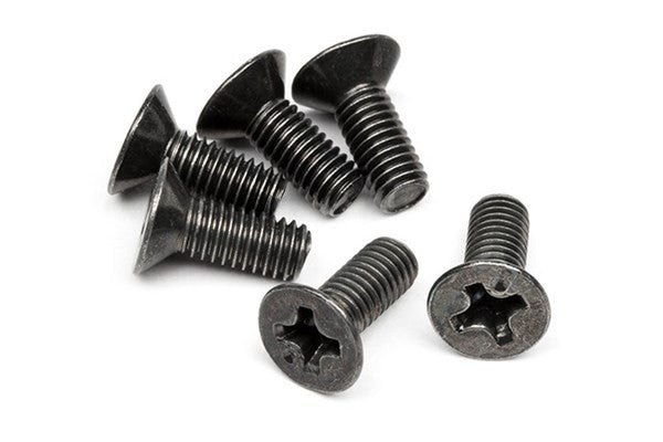 HPI Z526 - FLAT HEAD SCREW M3 X 8MM (6 PCS)