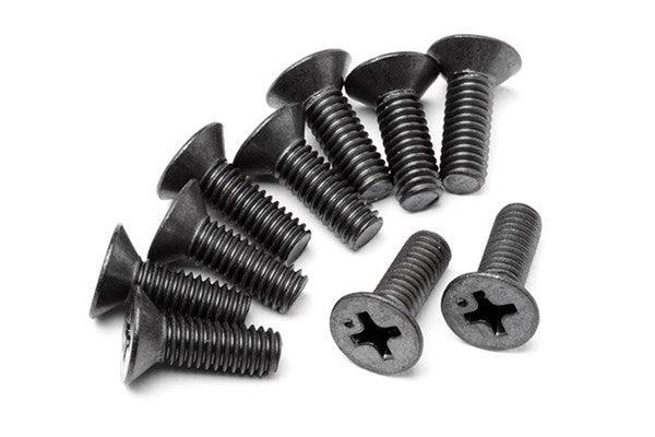 HPI Z623 - FLAT HEAD SCREW M4X12MM (6PCS)