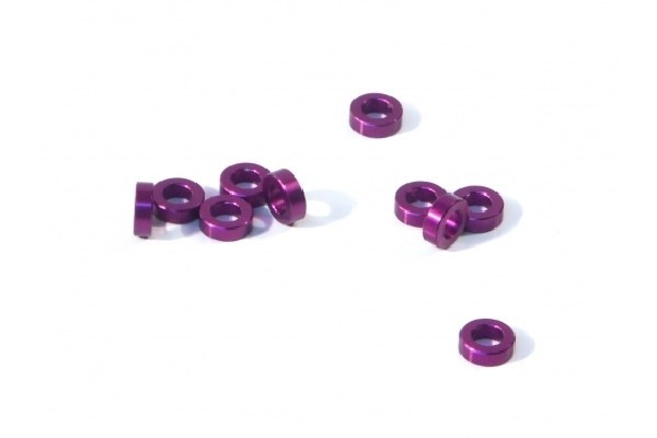HPI Z817 - ALUMINIUM WASHER 3 X 6 X 2.0MM (PURPLE/10 PCS)