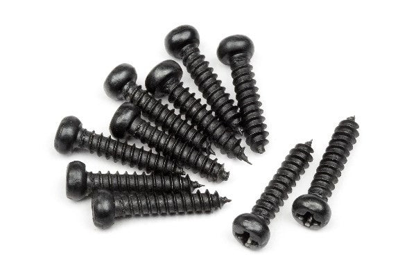 HPI 101249 - TP. BUTTON HEAD SCREW M2.6*12MM (10PCS)