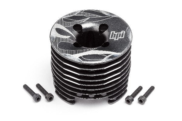 HPI 101589 - ALUMINIUM HEATSINK HEAD GUNMETAL (F3.5 PRO)