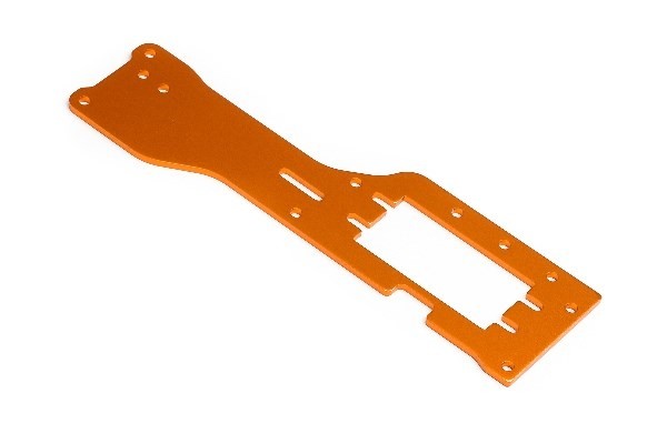 HPI 101758 - UPPER CHASSIS 6061 TROPHY SERIES (ORANGE)