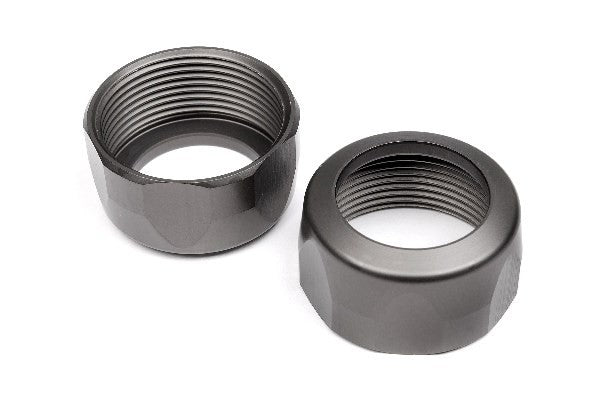HPI 102154 - SHOCK CAP 20X12MM (GUNMETAL (2/PCS)