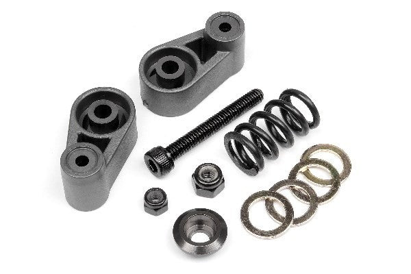 HPI 102165 - SERVO SAVER SET (GUNMETAL)