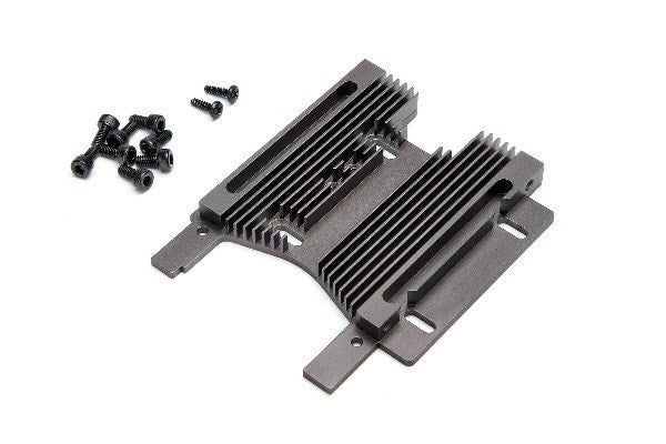 HPI 102359 - HD HEATSINK MOTOR PLATE 10MM (7075S/GRAY)