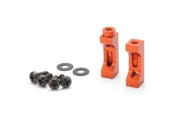 HPI 102910 - ALUMINIUM SERVO MOUNT SET (ORANGE)
