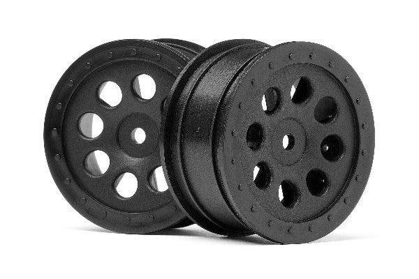 HPI 103039 - ST-8 WHEEL BLACK (0MM OFFSET/2PCS)