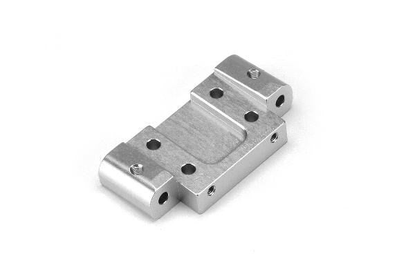 HPI 104869 - ALUMINUM FRONT SUSPENSION ARM MOUNT (5 DEG/SILVER)