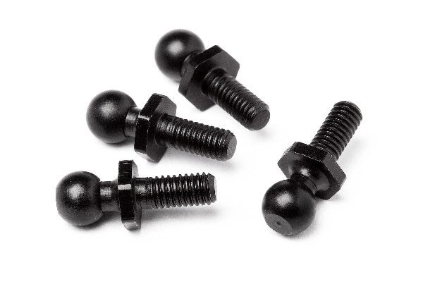 HPI 106634 - BALL STUD 4.7X14MM (BLACK/4PCS)