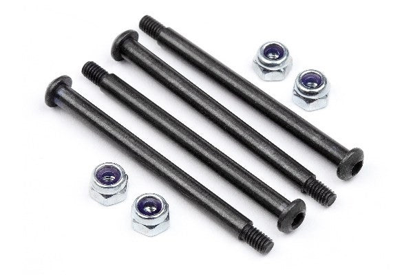 HPI 106712 - E-CLIP ELIMINATOR SUSPENSION SHAFT SET