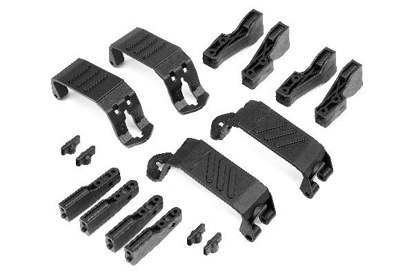 HPI 106743 - BATTERY BOX HOLDER/MOUNT SET