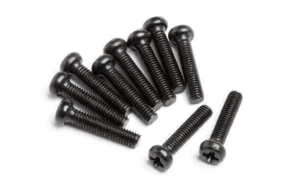 HPI 107154 - BINDER HEAD SCREW M2.5X12 (10PCS)