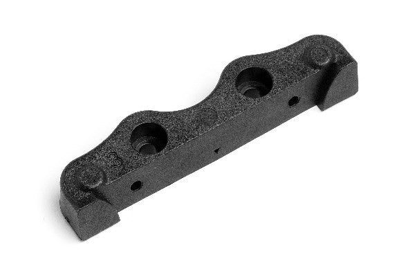 HPI 107156 - FRONT SUSPENSION BLOCK (PLASTIC/FR)