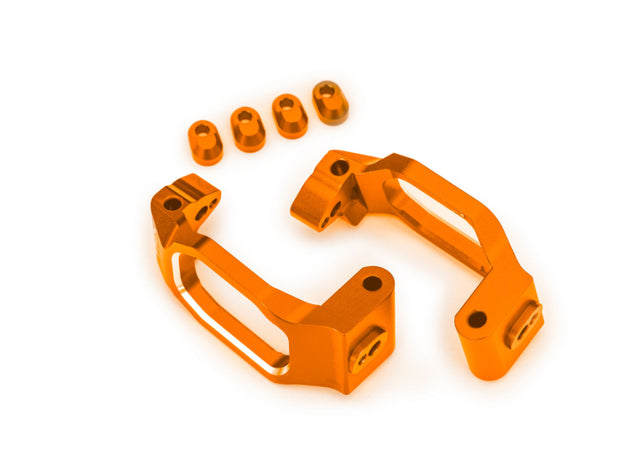 TRAXXAS 10232-ORNG Caster Blocks Alu Orange (Pair)