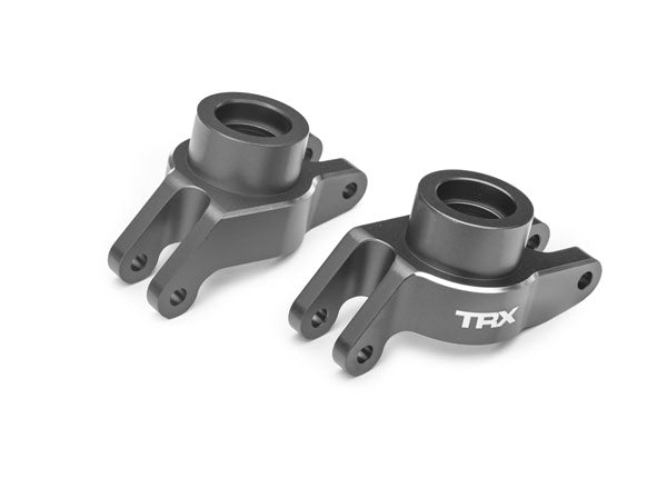 TRAXXAS 10252-GRAY Stub Axle Carriers Rear Alu Gray (Pair) Maxx, Maxx Slash