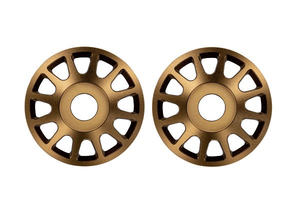 TRAXXAS 10274-BRNZ Wheel Centers Alu Bronze (Pro Scale Wheel Alu System) (2)