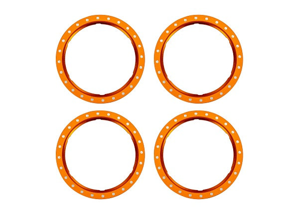 TRAXXAS 10276-ORNG Beadlock Rings Alu Orange (Pro Scale Wheel Alu System) (4)