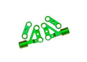 Traxxas 10533-GRN Suspension Arms Front Upper Alu Green (Pair) 4-Tec Drift