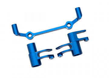 Traxxas 10543-BLUE Steering Bellcranks Alu Blue 4-Tec Drift
