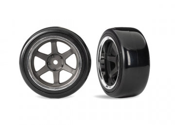 Traxxas 10575 Tires &amp; Wheels 1.9" Drift Bak Outdoor w/ Insert (2)