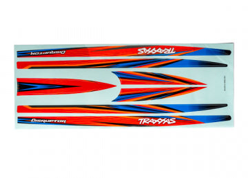 Traxxas 10698-ORNG Decal Set Hull Orange Disruptor