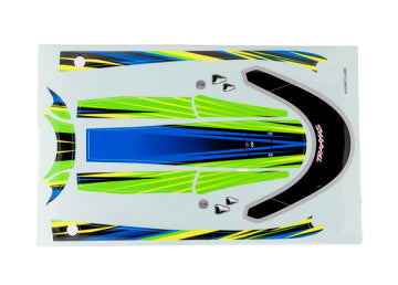 Traxxas 10699-GRN Decal Set Hatch Green Disruptor