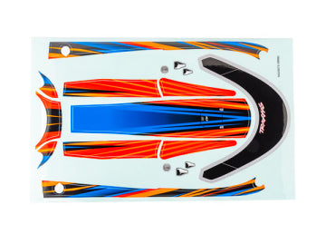 Traxxas 10699-ORNG Decal Set Hatch Orange Disruptor