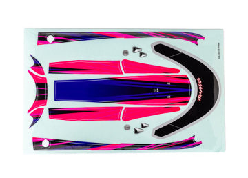 Traxxas 10699-PINK Decal Set Hatch Pink Disruptor