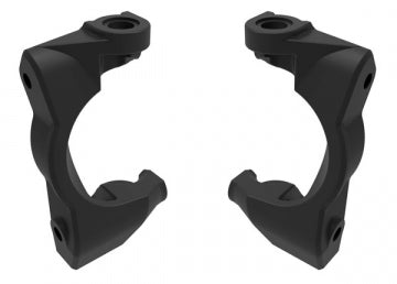 Traxxas 10732-BLK - Caster Blocks Black (Pair) Mini Maxx