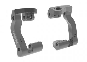 Traxxas 10733-GRAY Caster Blocks Alu Gray (Pair) Mini Maxx