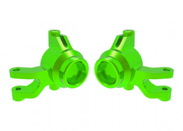 Traxxas 10734-GRN Steering Blocks Alu Green (Pair) Mini Maxx