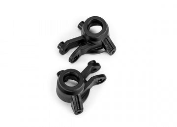 Traxxas 10736-BLK Steering Blocks Black (Pair) Mini Maxx/XRT