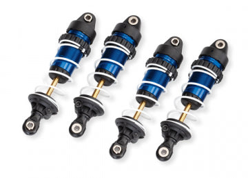 Traxxas 10765-BLUE Shocks GTR Long Complete Blue (4)