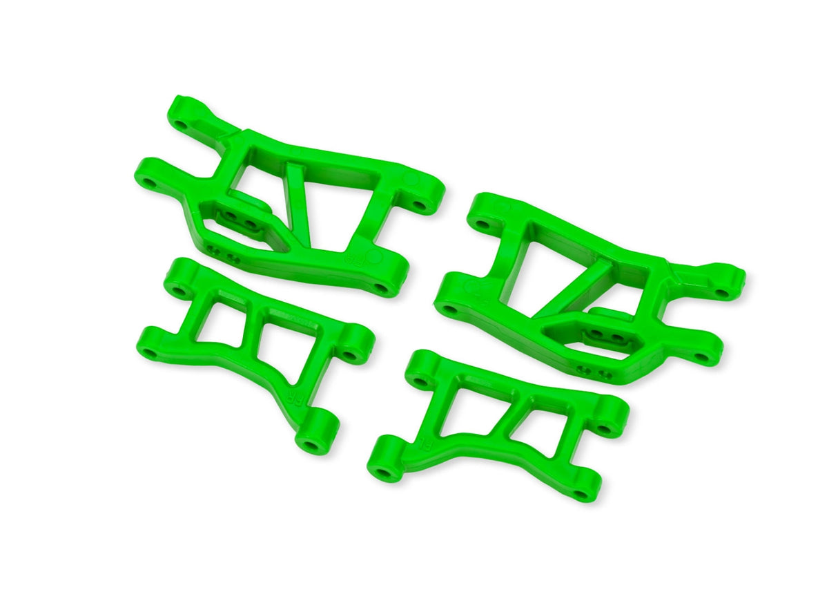 Suspension Arms Front Set Green Mini Slash