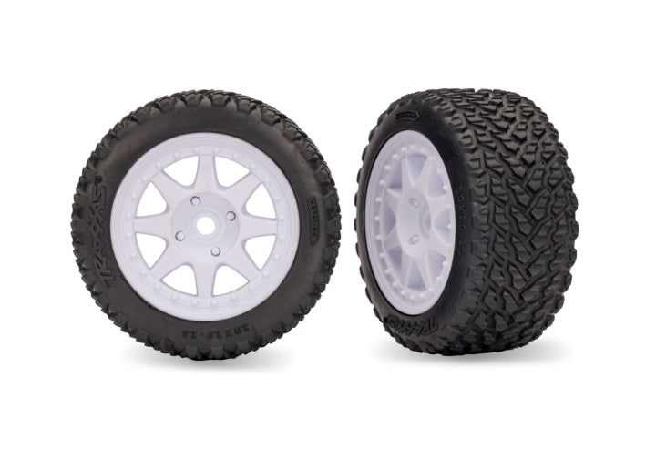 Tires &amp; Wheels Rally / Mini Rally White Rear (2)