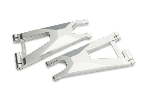 TRAXXAS 10930X-SLVR Suspension Arm Lower Front Alu Silver (Pair) Funco Sand Car