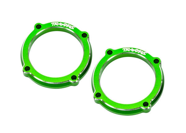 TRAXXAS 10969-GRN Retainer LED Light Pod Alu Green (2) Funco Sand Car
