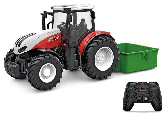 Fjernstyret traktor med lys og lyd - Huina 6640