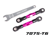 Camber Link Rear Alu Pink 56mm(cc) Complete (2) Bandit