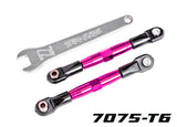 Camber Link Front Alu Pink 67mm(cc) Complete (2) Bandit