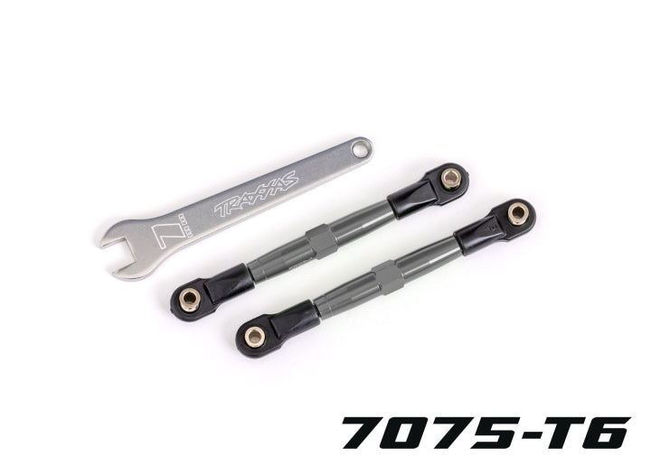 Toe Link Front Alu Gray 75mm(cc) Complete (2) Bandit
