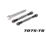 Toe Link Front Alu Gray 75mm(cc) Complete (2) Bandit