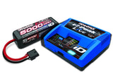 X-Maxx 8S 4WD Brushless TQi TSM + Dobbelt lader og 2 x batterier