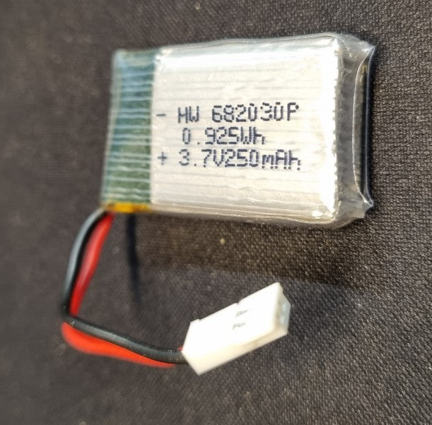 LiPo batteri 3,7V 1s - 250 mah